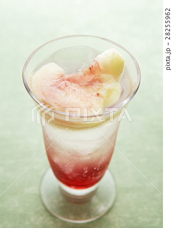 フルーツと炭酸水のデザート 28255962