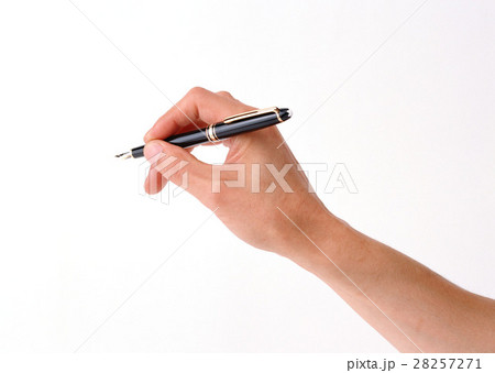 万年筆と手 万年筆と手 28257271