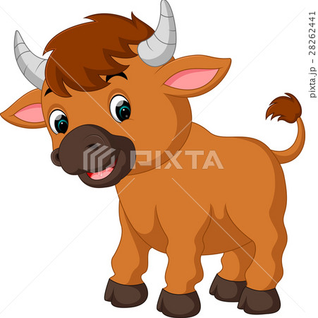 cute bull cartoon cute bull cartoon 28262441