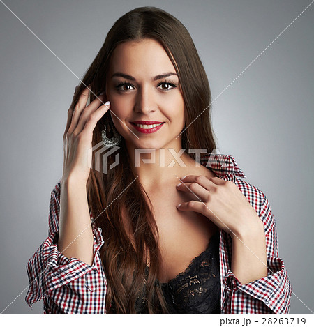 Beautiful smiling woman.sexy beauty happy girl Beautiful smiling woman.sexy beauty happy girl 28263719