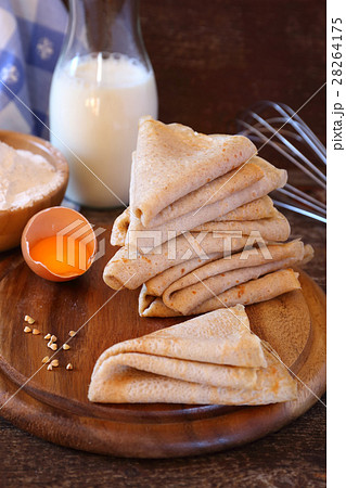 Breton buckwheat battercake Breton buckwheat battercake 28264175