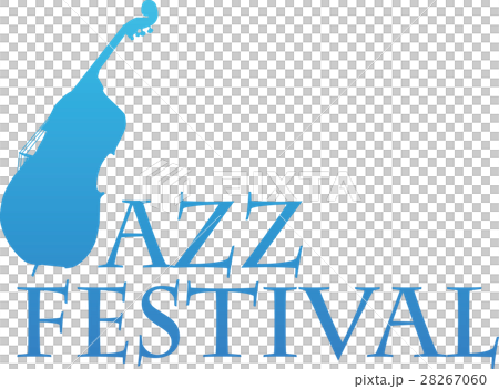 ベース＿jazz_シルエット 28267060