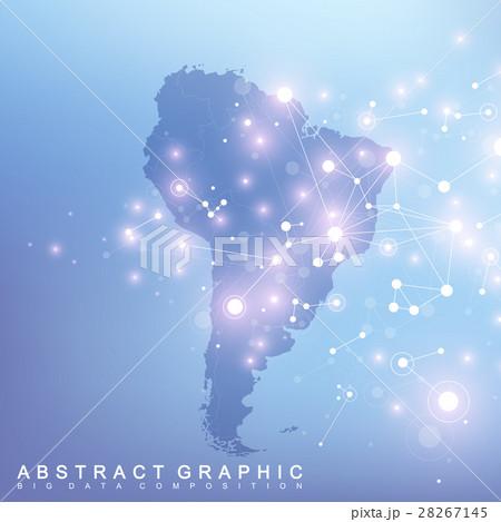 Geometric graphic background communication with 28267145