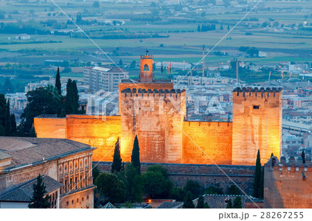 Granada. The fortress and palace complex Alhambra. 28267255