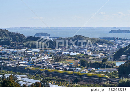 三河湾とドクターイエロー 28268353