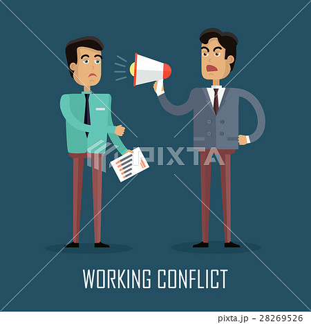 Working Conflict Concept 28269526