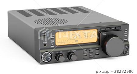 amateur radio transceiver HF, 3D rendering 28272986