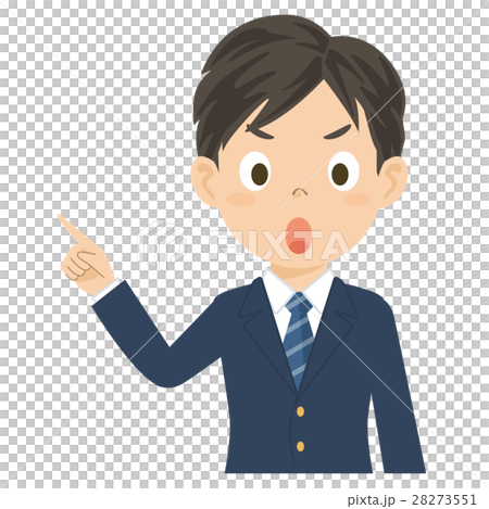 高校生 男 男子 制服 上半身 イラスト 高校生 男 男子 制服 上半身 イラスト 28273551