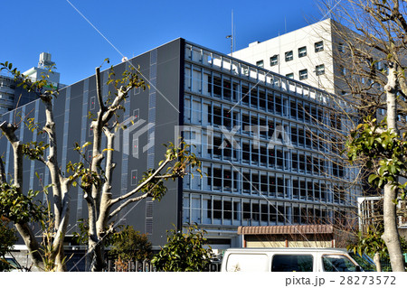 完成間近の警視庁鮫洲運転免許試験場駐車場棟 28273572