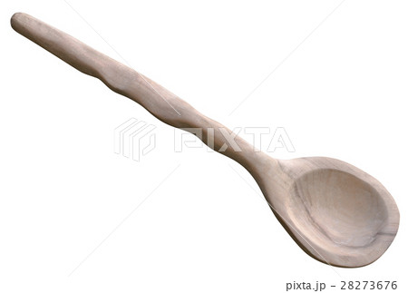 Carved Wooden Ladle Cutout 28273676