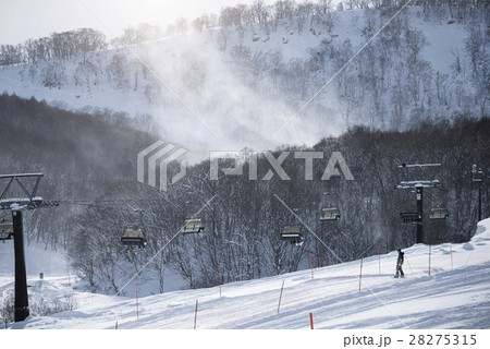 Ski lift in the distance Ski lift in the distance 28275315