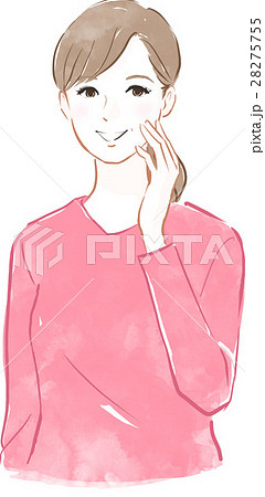 笑顔の女性 28275755