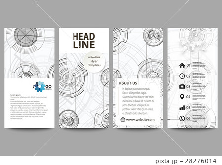 Flyers set, modern banners. Business templates 28276014
