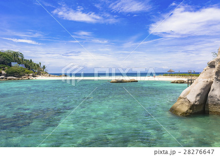 コタオ島のナンユアンアイランドの海 28276647