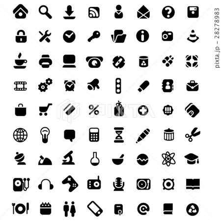 Icon set for user interface 28278983