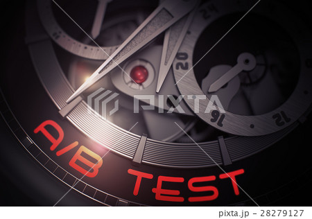 AB Test on Mechanical Pocket Watch Mechanism. 3D. 28279127