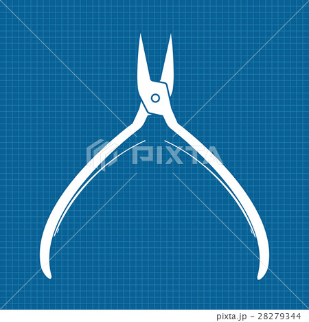 Nail nippers icon 28279344