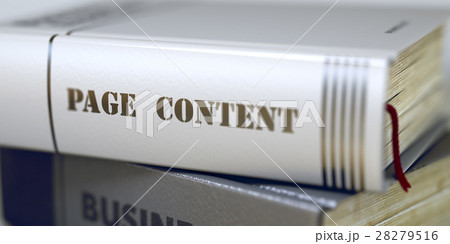 Business - Book Title. Page Content. 3D. 28279516