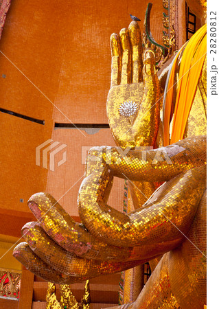 Hands of Buddha in Kanchanaburi 28280812