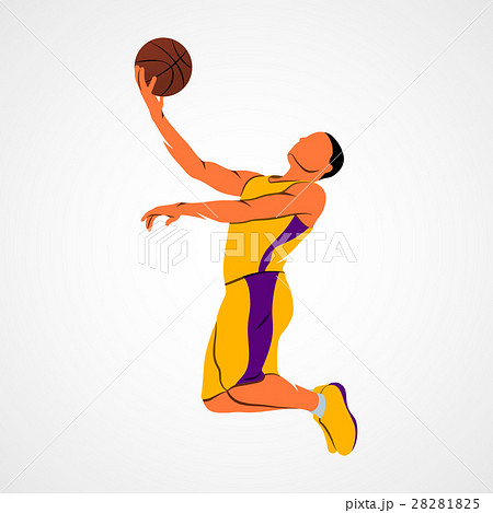 basketball player, ball 28281825