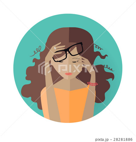 Young Woman Avatar Icon Young Woman Avatar Icon 28281886