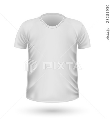 T-shirt Teplate. Front Side View. Vector T-shirt Teplate. Front Side View. Vector 28281950
