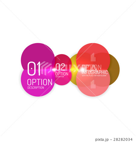 Geometric abstract composition with text and 28282034