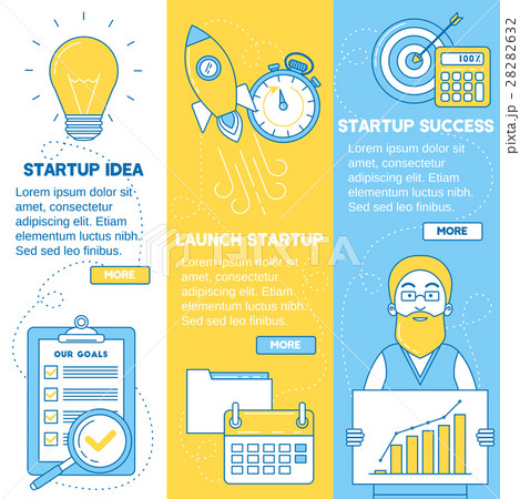 Startup banners 28282632