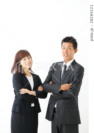 ビジネスイメージ　ミドル男女 28284221