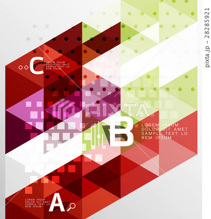 Vector geometric abstract background Vector geometric abstract background 28285921