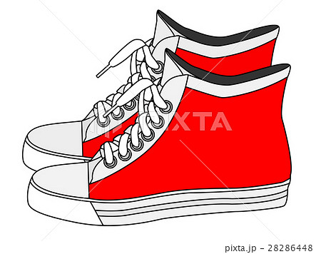 DRUG STORE'S カラフルイラスト スニーカー　サイズL DRUG STORE'S カラフルイラスト スニーカー サイズL