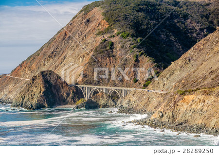 Highway 1 on the pacific coast, California, USA. Highway 1 on the pacific coast, California, USA. 28289250