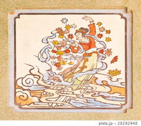 Art Chinese style painting on the wall 28292948