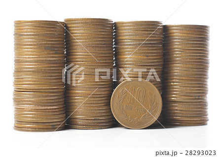 ギザ10（日本の硬貨、10円玉） 28293023