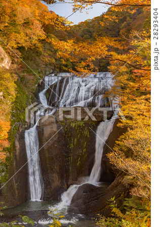 袋田の滝　秋の紅葉 28293404