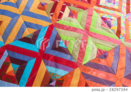 Patchwork quilt. Handmade Patchwork quilt. Handmade 28297394