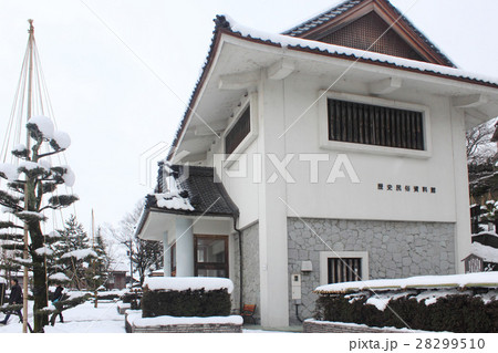 歴史民俗資料館 雪の丸岡城（福井県 坂井市 丸岡町） 28299510
