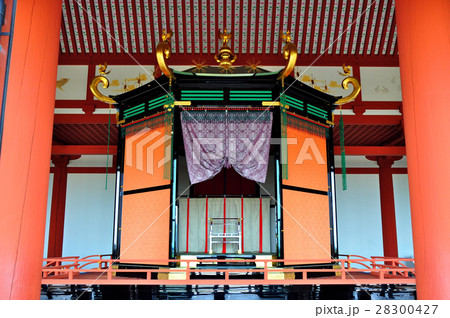 平城京跡大極殿の高御座（世界遺産）：奈良 28300427