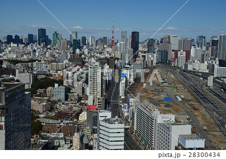 品川駅俯瞰201702 28300434