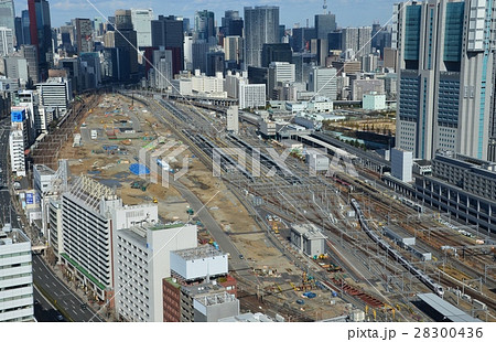 品川駅俯瞰201702 28300436