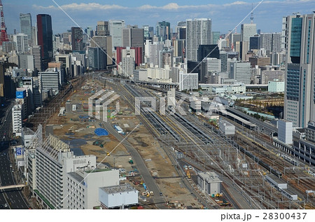 品川駅俯瞰201702 28300437