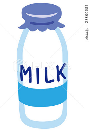 ミルク 牛乳のイラスト素材 0685