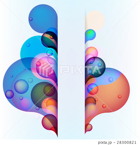 Abstract colorful arc-drop background. + EPS10 28300821