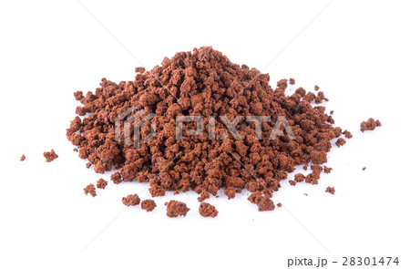 instant coffee on white background 28301474