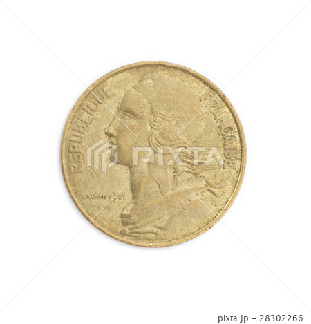 フランスの貨幣 5サンチーム硬貨 フランスの貨幣 5サンチーム硬貨 28302266