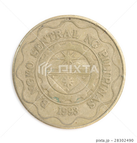 フィリピンの貨幣 5ペソ硬貨の写真素材 [28302490] - PIXTA