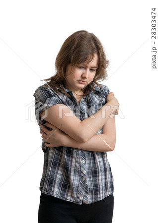 Young sad depressed woman. 28303474