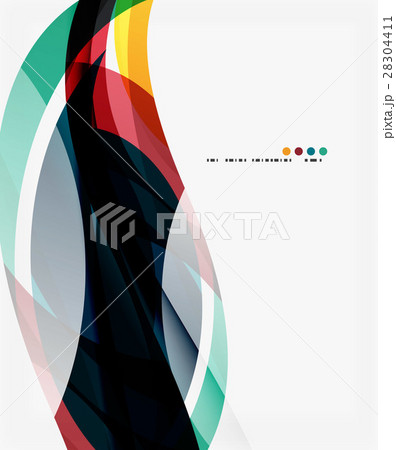 Smooth elegant wave 28304411