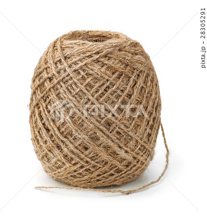 Skein of natural jute twine Skein of natural jute twine 28305291