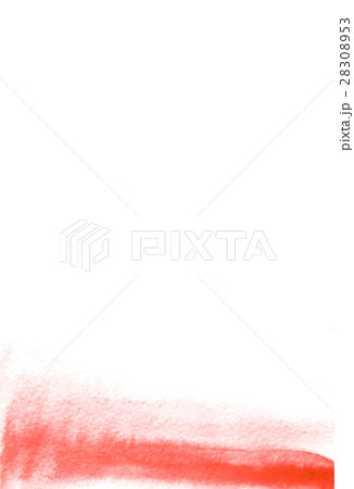 Card with pale red watercolor painting for design. 28308953